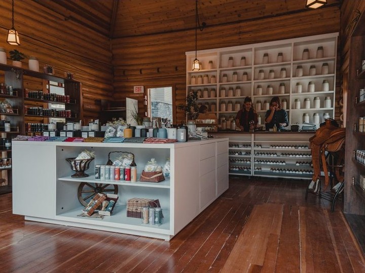  The well-organized interior of Jolene’s Tea House in Banff. Courtesy, Gareth Paget