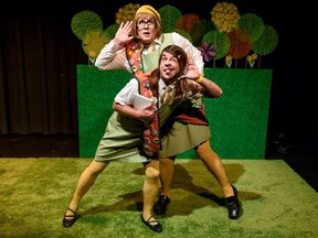 Lunchbox Theatre's Flora and Fawna Get Beaver Fever.