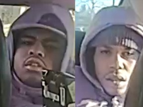 Police would like to identify these two men as part of their investigation into the shooting death of Matthew Maniago on Oct. 7, 2019.