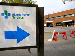 The COVID testing centre at the Richmond Road Diagnostic and Treatment Centre in Calgary on Wednesday, September 8, 2021.