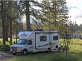Our CanaDream RV at the Fernie RV Resort. Courtesy,  Andrew Penner