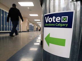 Calgary residents will cast their ballots in the municipal election on Monday, Oct. 18, 2021.