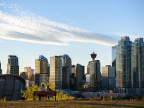 Calgary's downtown luxury condo market is seeing sales pick up.