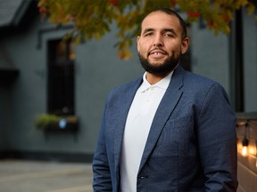 Ward 8 Councillor Courtney Walcott poses for a photo in Calgary’s Beltline on Friday, October 22, 2021.