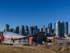 The Calgary skyline was photographed on Wednesday, October 27, 2021.
