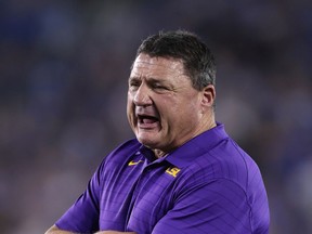 LSU is in the market for a head coach after having decided to move on from Ed Orgeron at year's end.