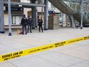 Calgary Police are investigating a series of random attacks downtown on Friday, October 15, 2021.