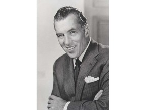Ed Sullivan, shown here in 1964 , is remembered for his catch phrase of having "a really big show." He wrote a piece for a magazine inserted in the Calgary Herald 50 years ago this month that praised Canada for the fresh talent it was producting. Postmedia file photo.