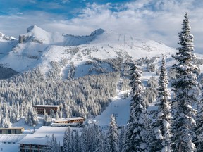 Banff Sunshine Village features spectacular and varied skiing terrain and is the only resort in Banff National Park with a ski-in, ski-out hotel. SUPPLIED