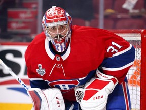 Carey Price #31 of the Montreal Canadiens. (Photo by Bruce Bennett/Getty Images)