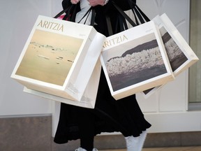 Aritzia Inc. reported second quarter sales Wednesday that exceeded pre-pandemic levels.