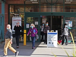 The Peter Lougheed Centre hospital in Calgary was photographed on Monday, October 4, 2021.