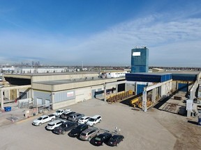 A former concrete plant on 50th Avenue S.E. was recently leased by Jones Lang LaSalle to Knelson Sand and Gravel, allowing the local company to expand from 50,000 square feet to 129,000 square feet on 21 acres.