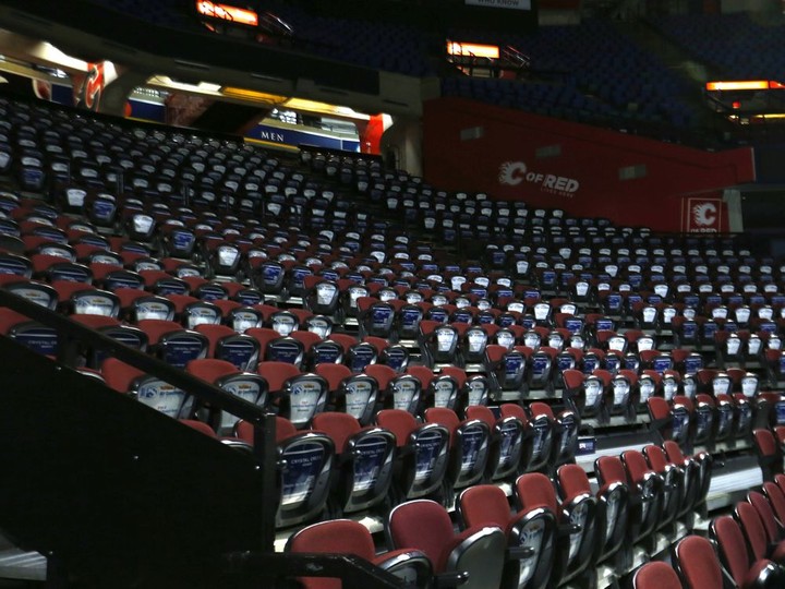  The Scotiabank Saddledome fell silent on March 12, 2020, as the world dealt with the beginning of the coronavirus pandemic.