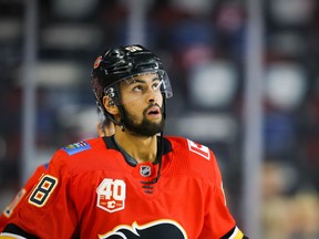 Calgary Flames d-man Oliver Kylington played his 100th game in the NHL on Tuesday night.