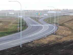 The final leg of the southwest portion of the Calgary Ring Road. Saturday, October 2, 2021. Brendan Miller/Postmedia