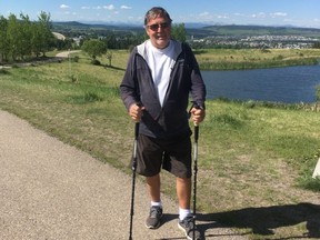 Terry Morey of Cochrane has been living a relatively normal life, despite being diagnosed with lung cancer in 2013. A class of drugs known as TKIs keep his tumours in check.