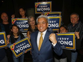 Candidate Terry Wong of Ward 7 in Calgary on Monday, October 18, 2021.