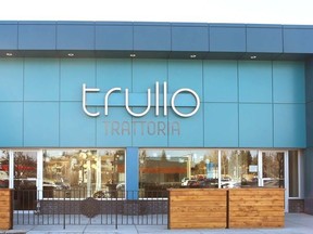 Trullo Trattoria on 90th Ave. S.W. in Calgary. Jim Wells/Postmedia