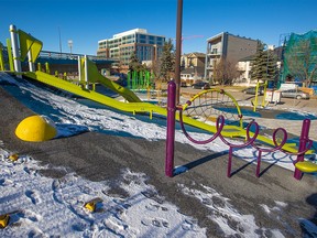 Flyover Park in Bridgeland was awarded the 2021 Alberta Recreation and Parks Association (ARPA) Parks Excellence Award. The park was photographed on Monday, November 1, 2021.