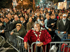 People gather to watch a Halloween parade in New York City on Oct. 31, 2021. Experts expect that the first countries to emerge from the COVID-19 pandemic will have had some combination of high rates of vaccination and natural immunity among people who were infected.