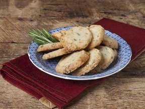 Blue Cheese and Rosemary Shortbread for ATCO Blue Flame Kitchen for Dec. 1, 2021; image supplied by ATCO Blue Flame Kitchen