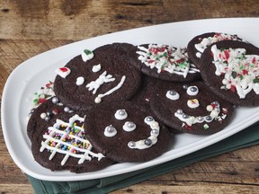 Chocolate Peppermint Sugar Cookies for ATCO Blue Flame Kitchen for Dec. 8, 2021; image supplied by ATCO Blue Flame Kitchen