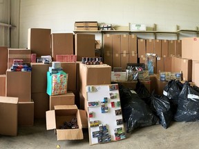 Red Deer RCMP seized more than $1 million worth of illegal cigarettes, along with a stolen vehicle, cash and contraband cannabis products as part of an investigation earlier this year.