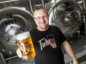 Jochen Fahr, president of Fahr Brewery. Photo supplied by Fahr Brewery.