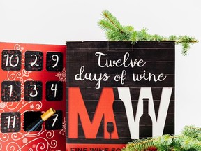 Market Wines Advent calendar.