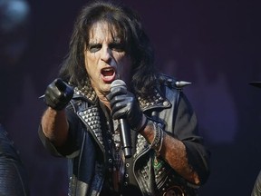 Alice Cooper in concert at the Northern Alberta Jubilee Auditorium in Edmonton in 2018.