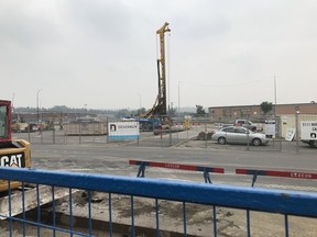 The Northland construction site.