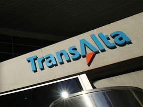 TransAlta offices shown in downtown Calgary on Wednesday, December 29, 2021.