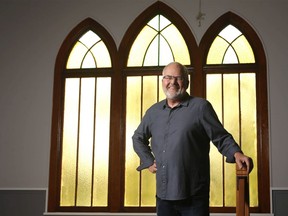 Pastor John Van Sloten at Marda Loop Church in southwest Calgary. Jim Wells/Postmedia