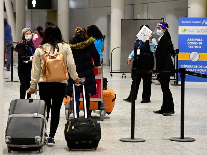  All international travellers arriving in Canada from anywhere other than the U.S. will be tested upon arrival and will have to quarantine until the results are clear.