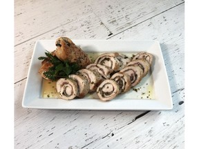 Turkey Saltimbocca with Parsley Wine Sauce for ATCO Blue Flame Kitchen for Dec. 22, 2021; image supplied by ATCO Blue Flame Kitchen