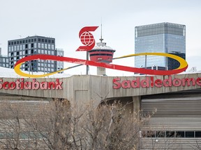 The Scotiabank Saddledome was photographed on Wednesday, January 12, 2022.