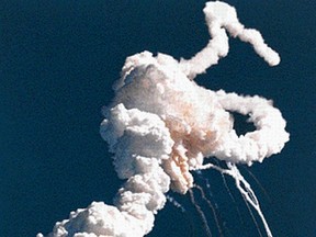 On this day in 1986, NASA's space shuttle Challenger 51-L exploded in a fireball 73 seconds after liftoff at 11:38 am, killing all seven crew members.