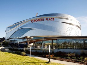 Rogers Place, home arena of the Edmonton Oilers, is anchor of the Ice District.