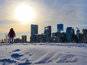 It was another frigid day in Calgary on Tuesday, January 4, 2022.