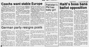 From the Calgary Herald on Jan. 26, 1990