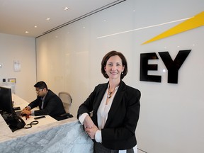 Alison Jackson, managing partner at EY LLP, in Calgary on May 13, 2019.