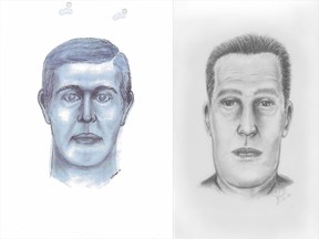 In sharing two composite sketches that were done in 2001 and 2018 and releasing details about the man and the things he had with him, investigators are hoping someone comes forward to identify the historical remains.