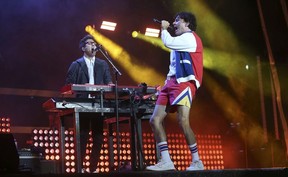 A full program of concerts promise to brighten up the autumn The Arkells, with frontman Max Kerman and keyboardist Anthony Carone.