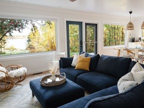 DIY Mommy Christina Dennis renovated the Little Lake House to use it as a vacation rental.
