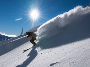 Kicking Horse Mountain Resort -- located 6.4 km west of Golden, B.C. -- is known for its superb snow and great terrain.