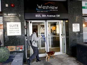 Residents have been told they are able to move back into the Westview apartment building that flooded and froze in December in Calgary on Saturday, January 15, 2022.