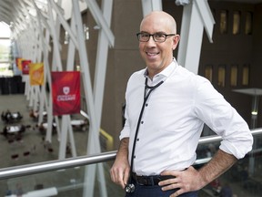Dr. Dan Muruve stands for a photo in the Heritage Medical Research Building in Calgary, Alta., on Thursday, Sept. 8, 2016.