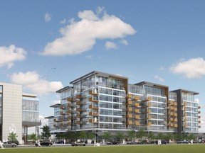 An artist's rendering of Frontier. The Kensington Legion redevelopment is on the left.