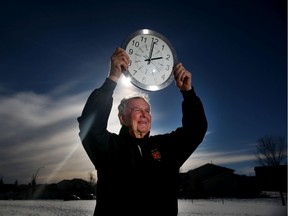 Bill Creighton was a champion for Daylight Saving since day one. He is pictured here in Calgary in 2017.  Postmedia archives.
